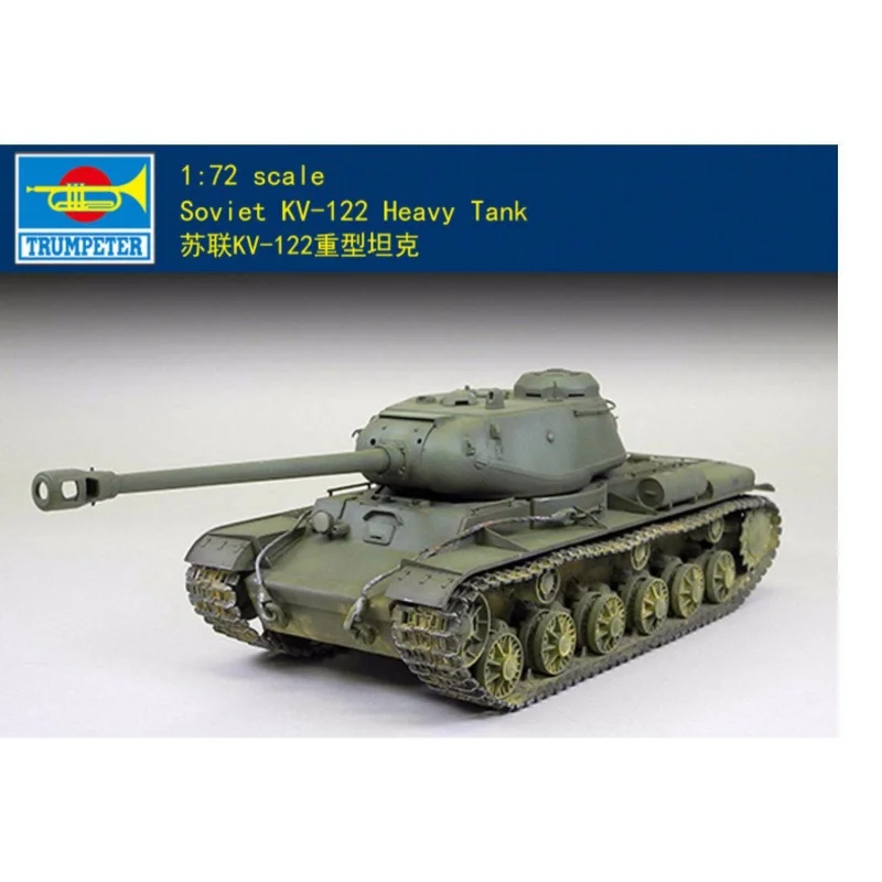 TRUMPETER KV-122 Maqueta de tanque soviético para montar - imagen 4