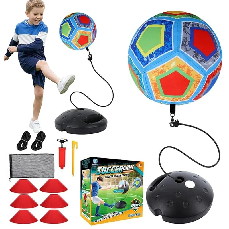 Set de entrenamiento de fútbol con rebote para padres e hijos - imagen 5