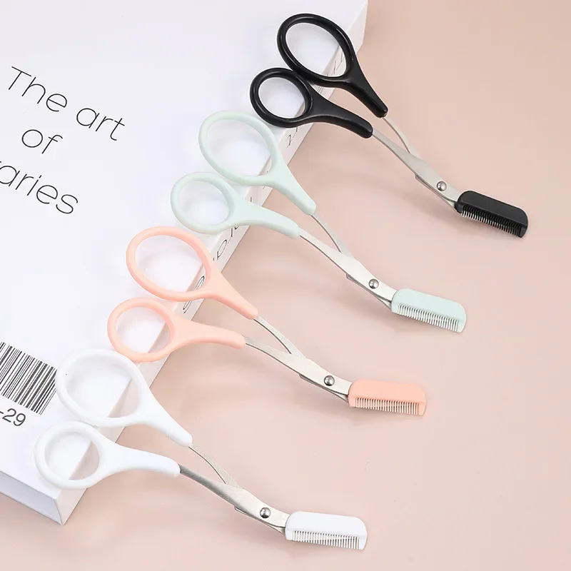 Tijeras para cejas Karsyngirl con peine y recortador seguro - imagen 4