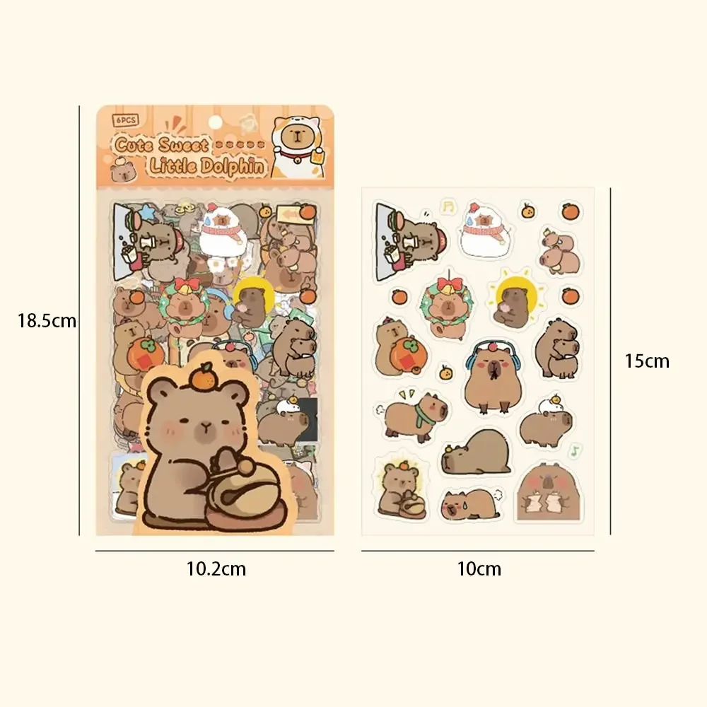 Detalles de capibara para personalizar tu cuaderno