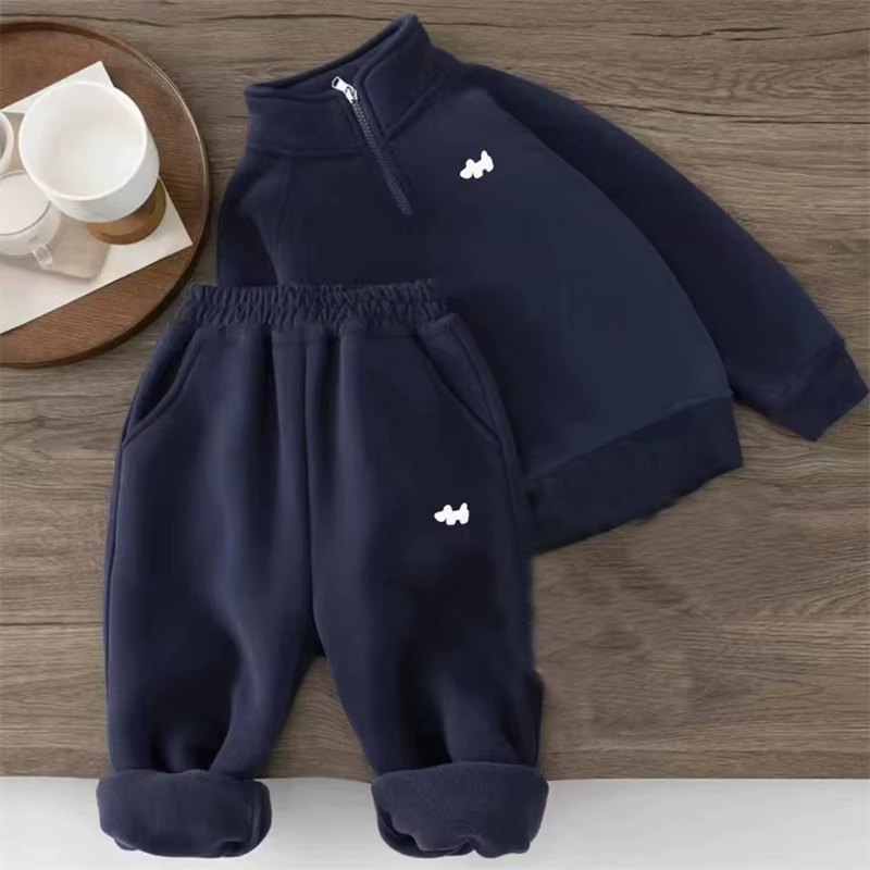 Chándal acolchado infantil – Sudadera y pantalón para invierno - imagen 5