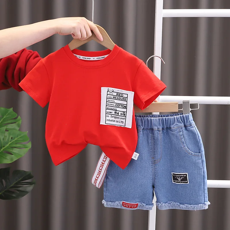 Conjunto verano bebé niña camiseta y pantalón corto - imagen 2