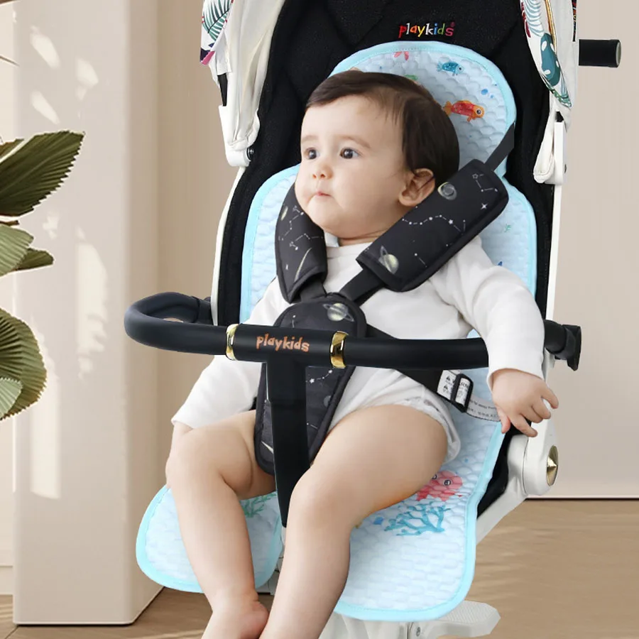 Colchoneta cochecito bebé malla transpirable fresca para verano - imagen 3