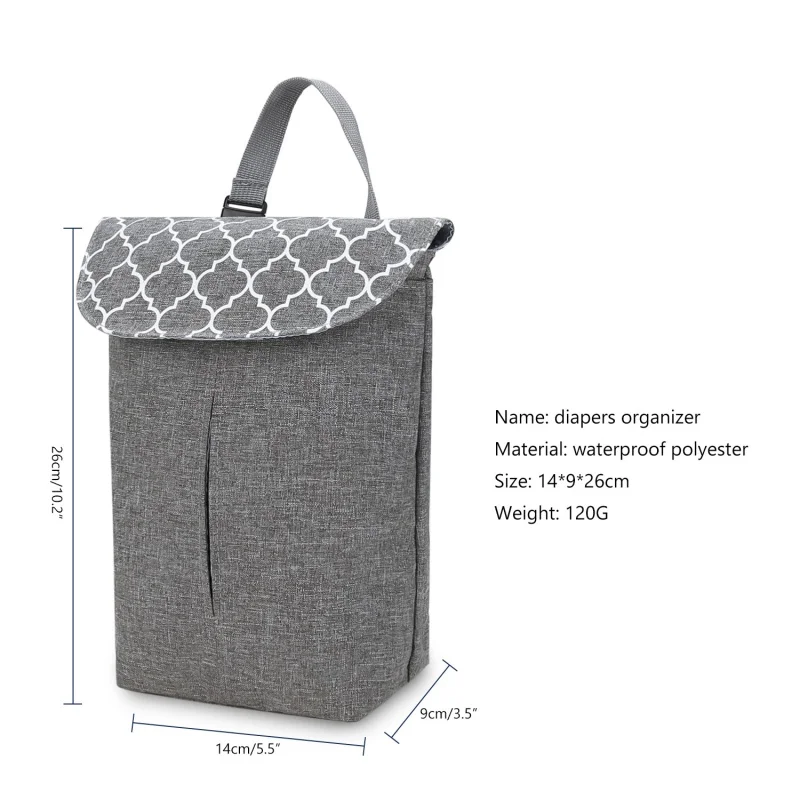 Bolsa impermeable para pañales y accesorios de viaje del bebé - imagen 4