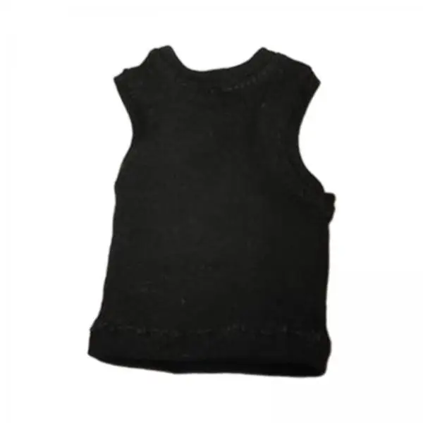 Ropa para figura de acción: chaleco masculino sin mangas a escala 1/6