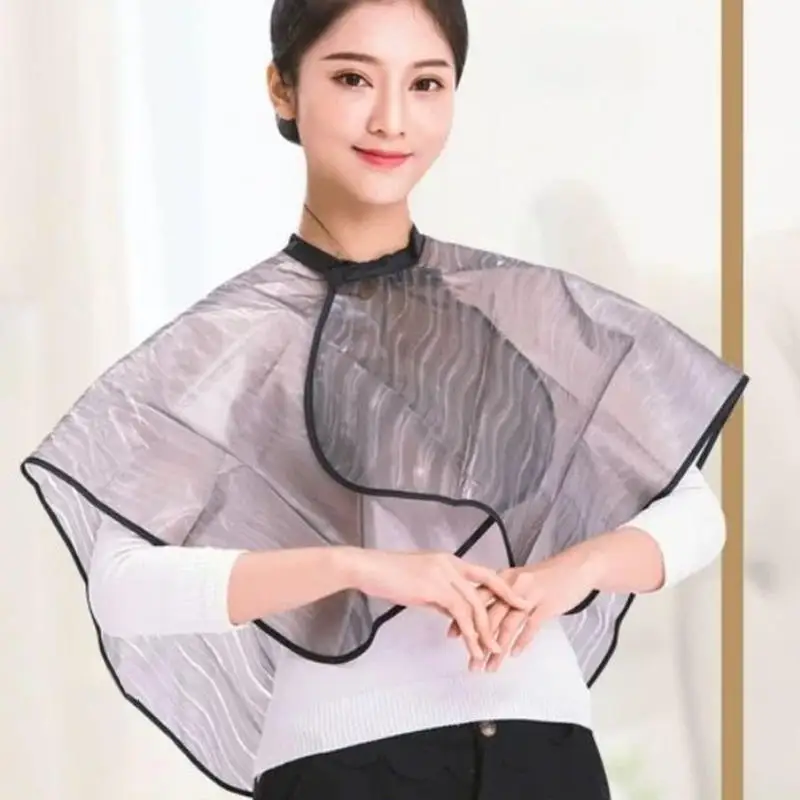 Capa impermeable para teñir el cabello, chal protector de salón - imagen 2