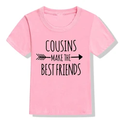 Camiseta Cousins Best Friends para niño y niña – Fiesta familiar