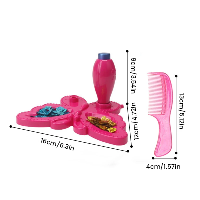 Accesorios para el cabello con pedrería, juego para niñas - imagen 2