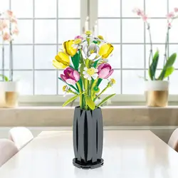 Bloques de construcción Flor de Tulipán – Set educativo para niños
