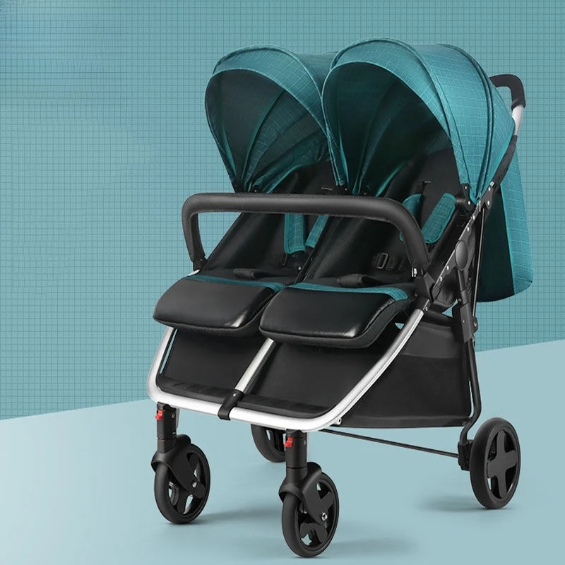 Cochecito de paseo ligero reclinable plegable – vista alta compacto - imagen 2