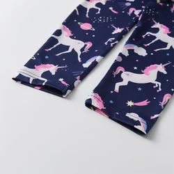 DXTON falda tutú con tul y leggings para niñas unicornio