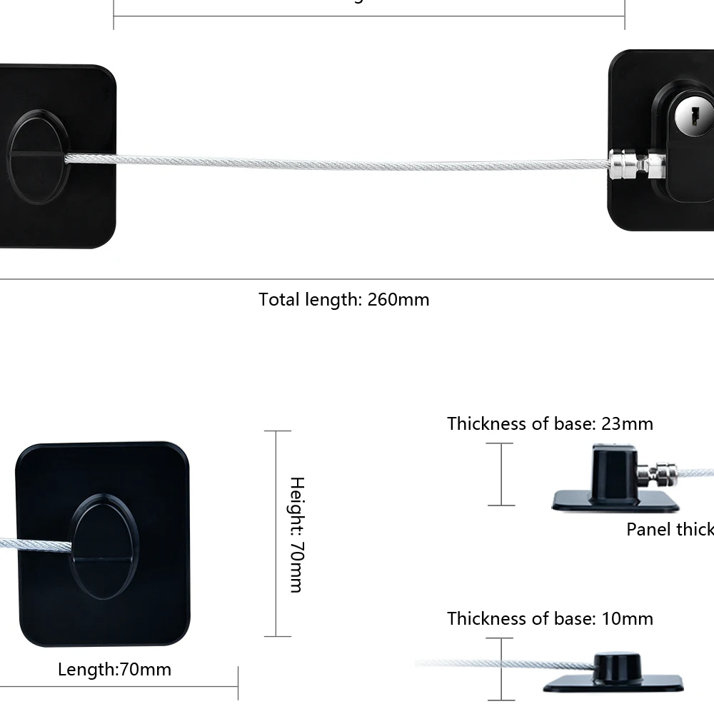 Kit completo de cerradura