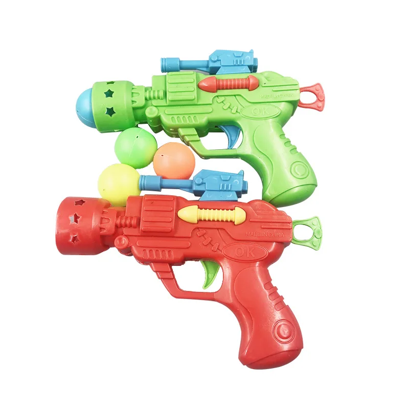 Pistola lanzadora de bolas blandas para niños – Juguete retro seguro - imagen 3