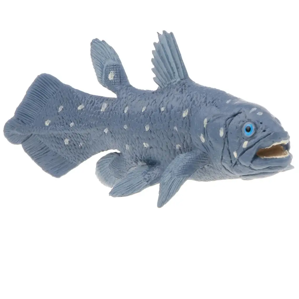 Figura de coelacanto en contexto educativo infantil