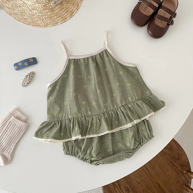 Conjunto de verano Milangel para bebé con bombabo camisola - imagen 4