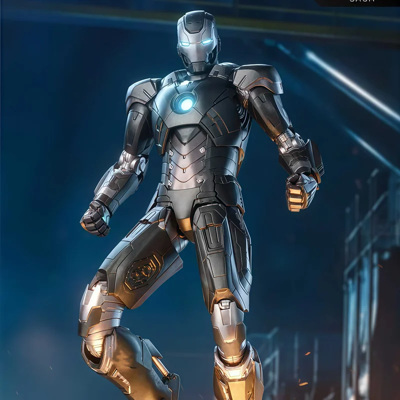 Figura de acción Iron Man Tony Stark ZD Legends MK14 coleccionista - imagen 2