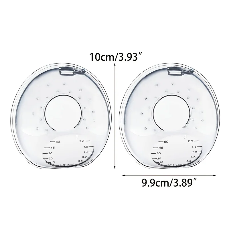 Colector de leche materna de silicona – Conchas suaves para el pecho - imagen 5