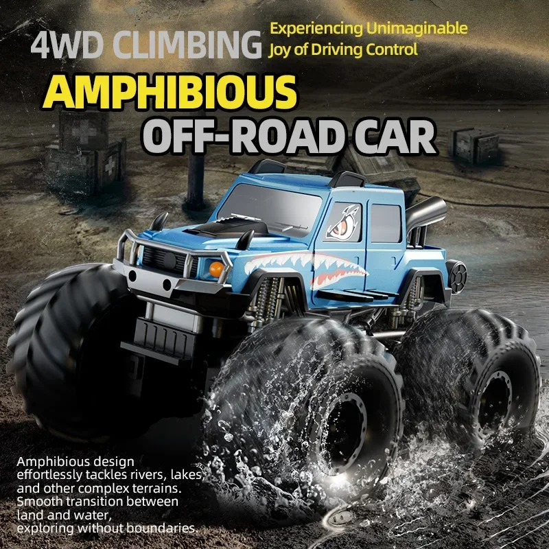 JJRC Q215 coche teledirigido todoterreno anfibio impermeable 4WD - imagen 2