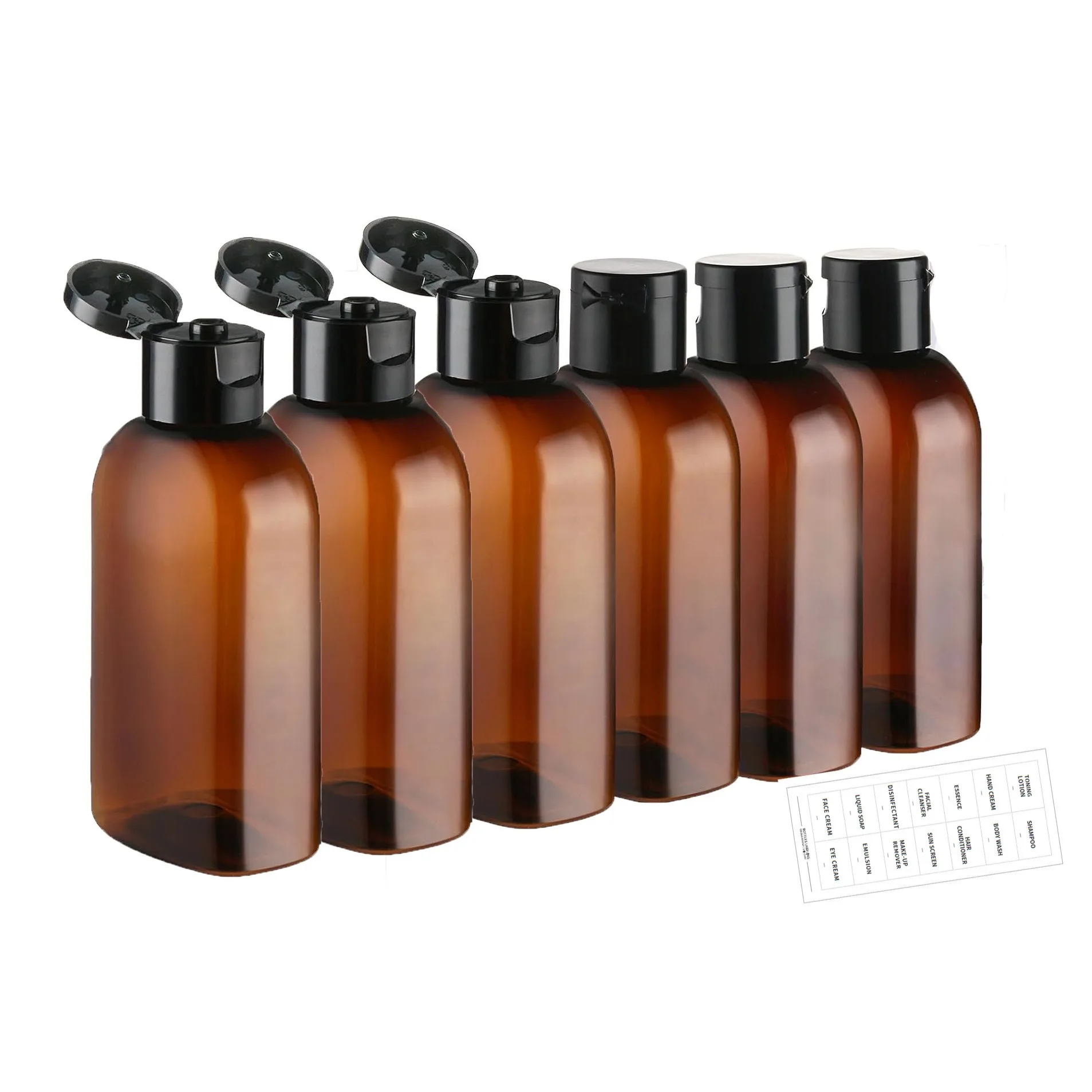 Botellas de viaje a prueba de fugas recargables con bolsa de almacenamiento - imagen 4