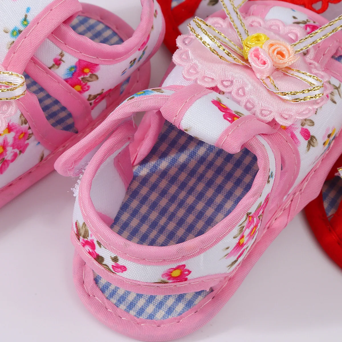 Sandalias verano para bebé – Algodón suave antideslizante - imagen 4