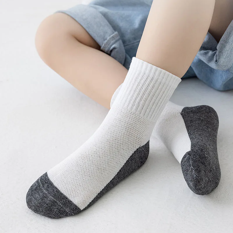 Calcetines de verano en malla para niños y niñas, ventilación - imagen 4