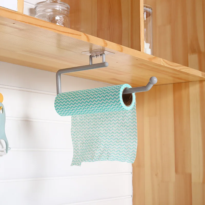Soporte para pañuelos no perforado cocina con estante colgante - imagen 2