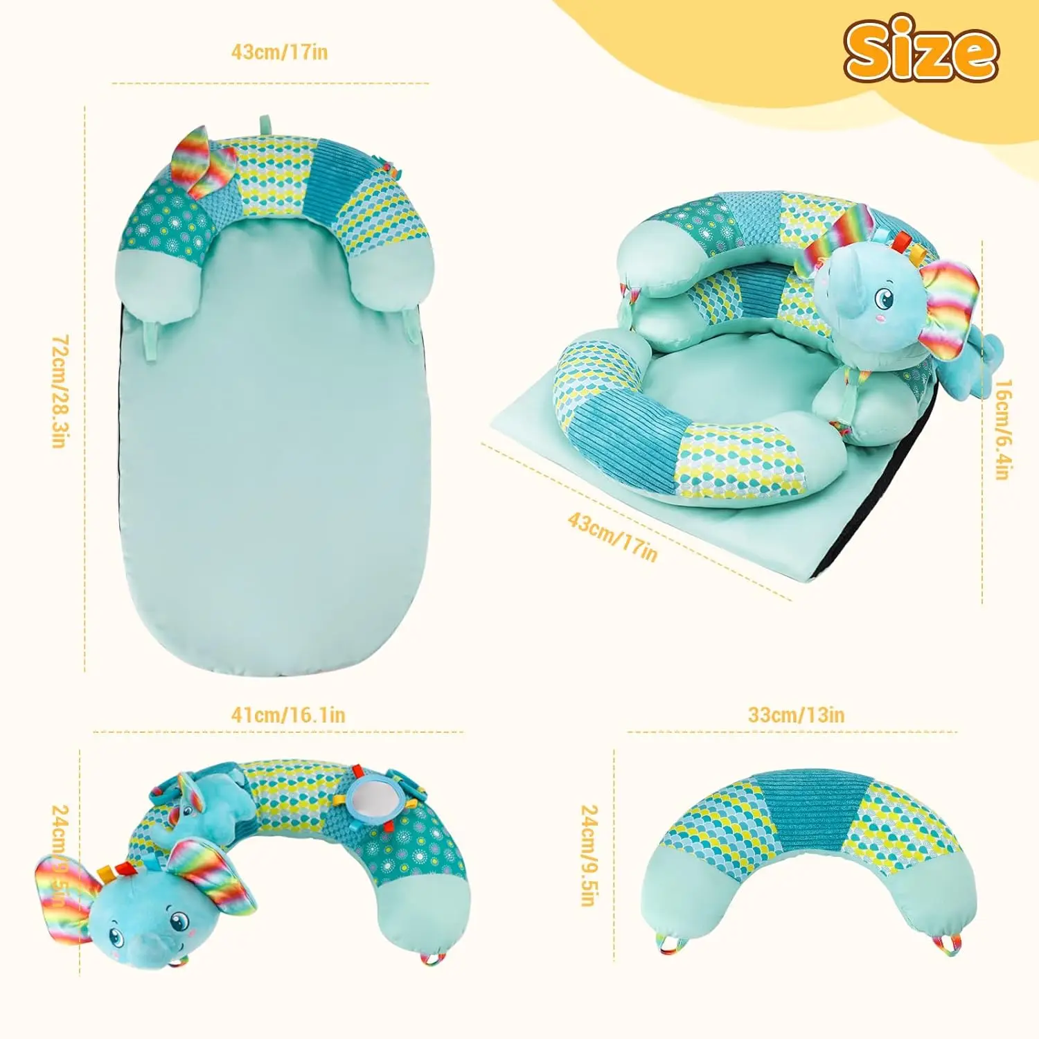 Estera de desarrollo para la barriga del bebé - imagen 4