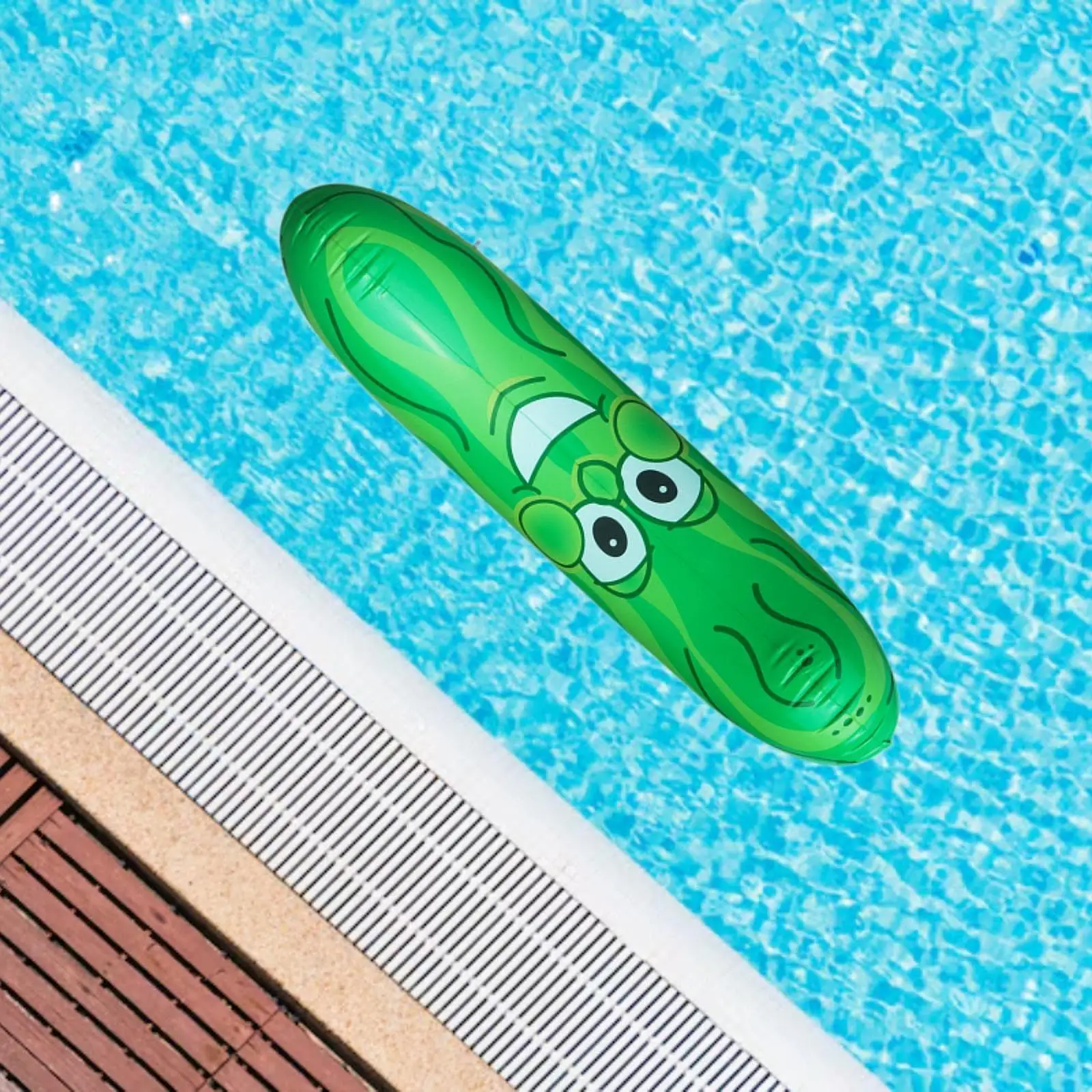 Pepino inflable de PVC para fiesta en la piscina - imagen 5