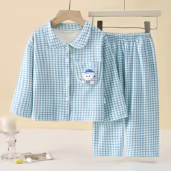 Pijamas para niños manga larga con estampados de animales
