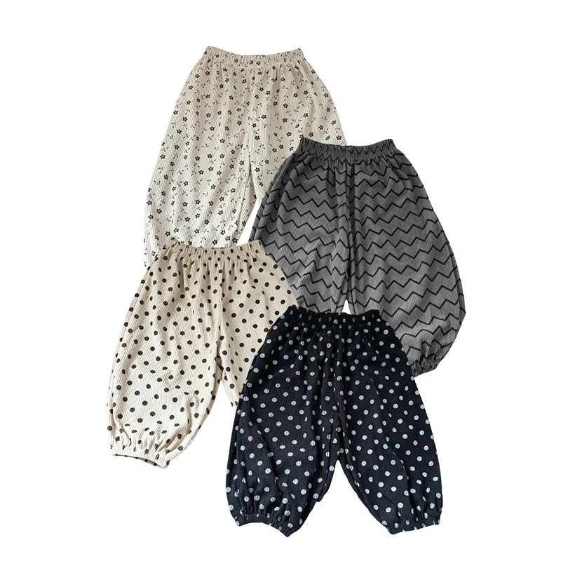 Pantalones de pana tipo harem holgados unisex para primavera - imagen 4