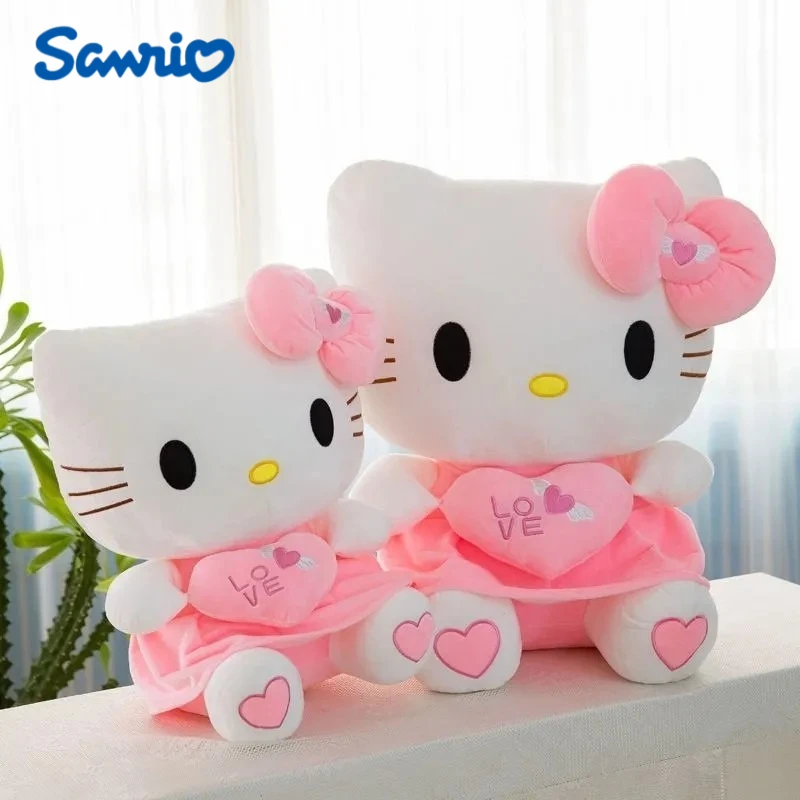 Peluche cojín de Hello Kitty de Sanrio, tacto suave - imagen 2