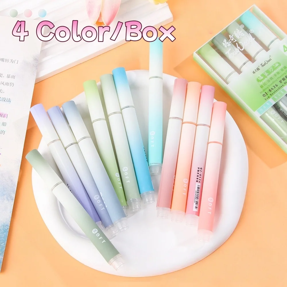 Rotuladores fluorescentes para dibujo – papelería escolar bonita - imagen 4
