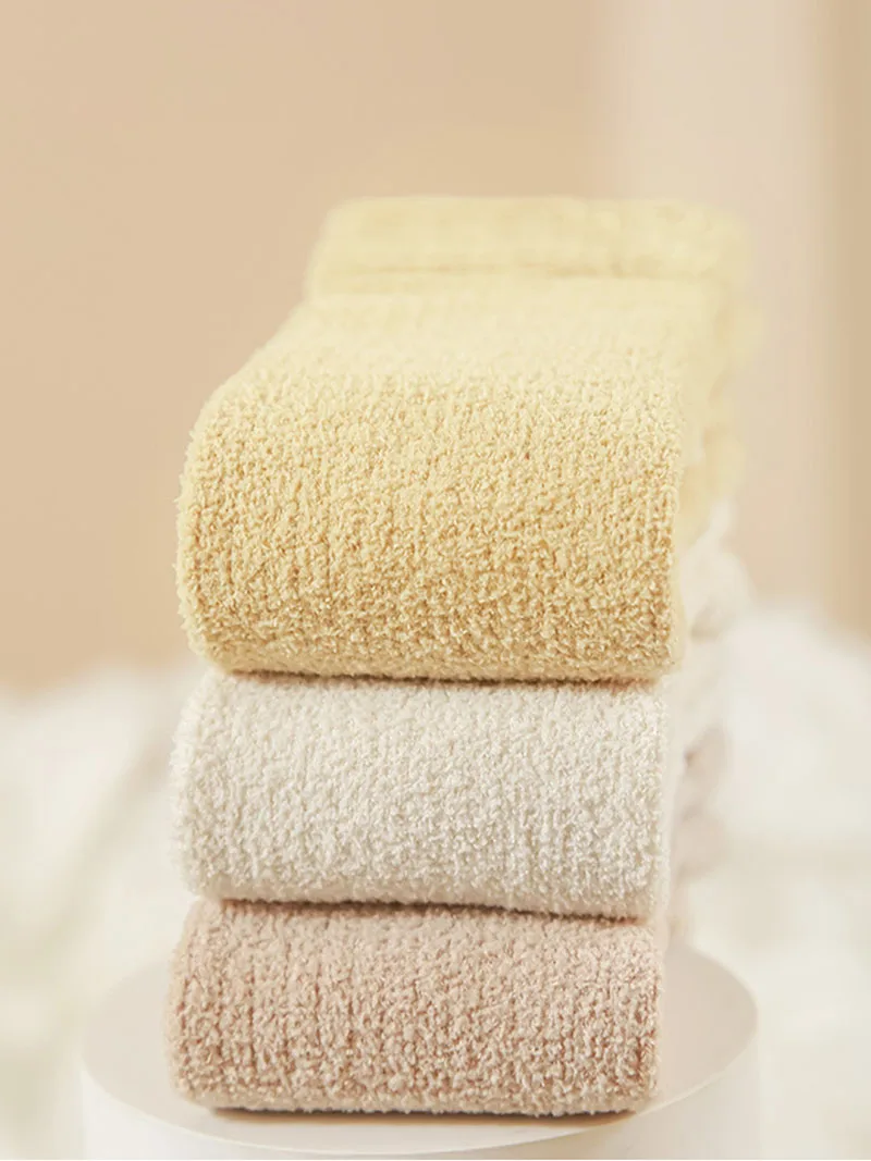 MILANCEL medias de invierno para bebé gruesas hasta la rodilla - imagen 3