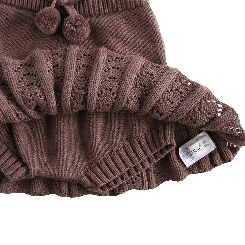 Falda plisada corta para niña color liso diseño calado primavera - imagen 4