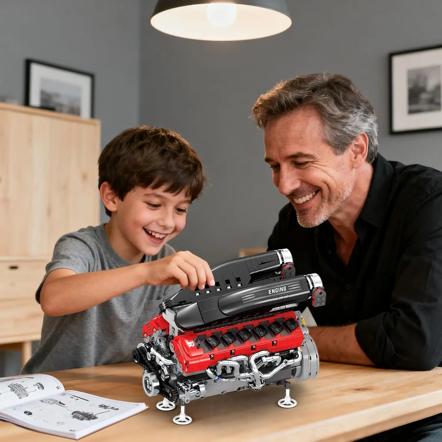 Kit motor científico para construir – Juguete educativo niños - imagen 3