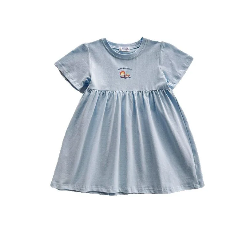Vestido niña veraniego estilo princesa con patrón de animales - imagen 5