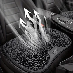 Almohadilla refrigerante de gel con panal, para verano y coche