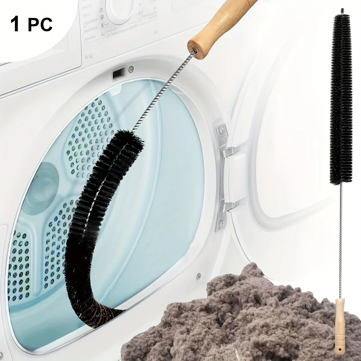 Kit limpieza secadora: cepillo flexible y pelusas – Secado óptimo