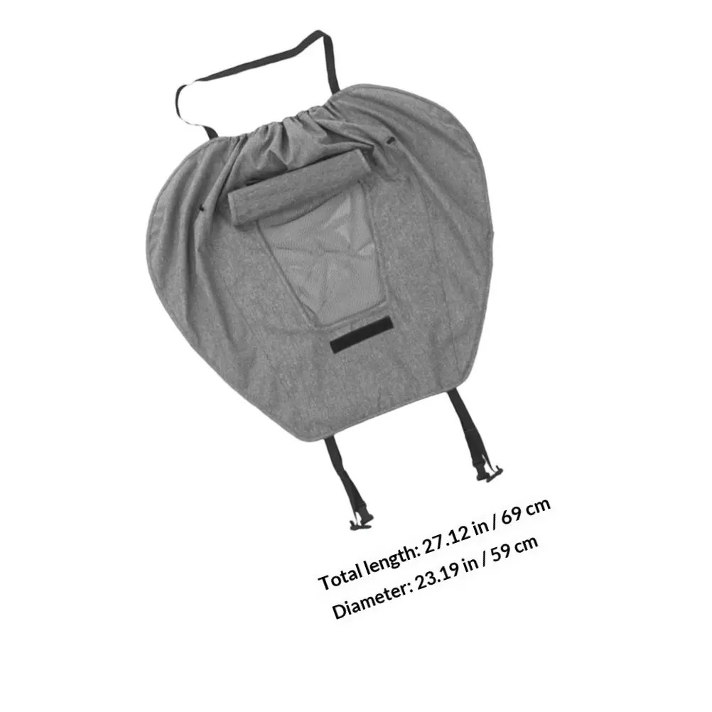 Funda para cochecito de bebé con protección solar y lluvia - imagen 4