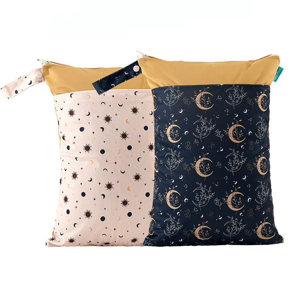 Bolsa portapañales impermeable y lavable HappyFlute