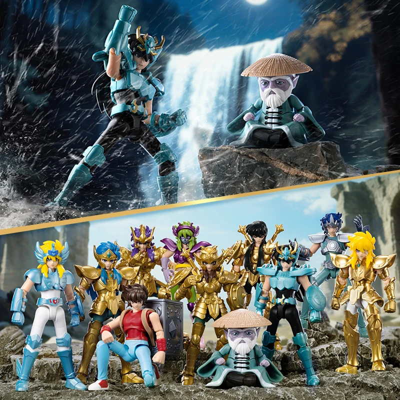 Figura de acción Blokees Gold Saint – Mu y Seiya - imagen 4