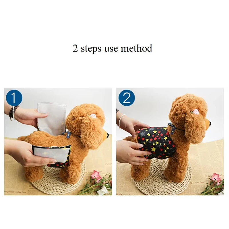 Pañales ecológicos lavables para perros – Reutilizables y resistentes