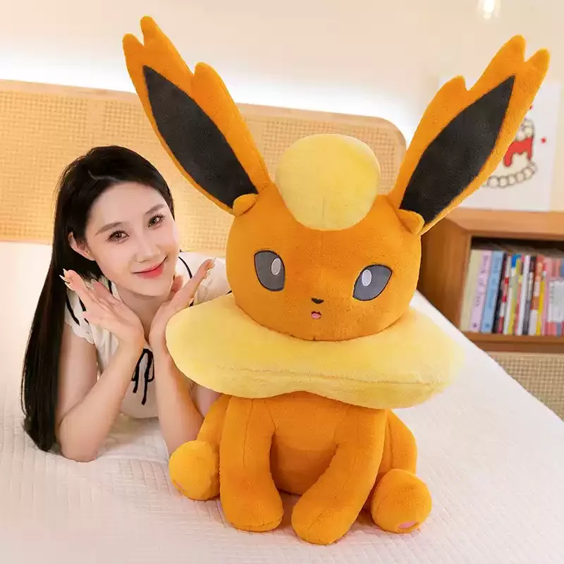 Peluche Pokémon Flareon suave y cómodo, almohada infantil para niños - imagen 2