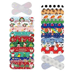 Kawaii tiritas adhesivas infantiles Navidad y fútbol