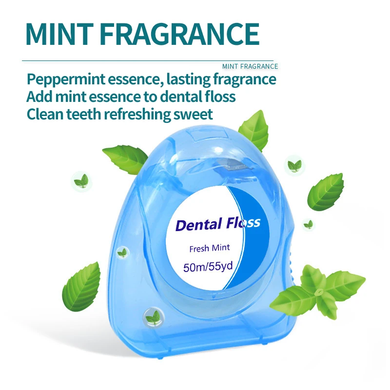 Hilo dental menta para el hogar – paquete desechable fino suave