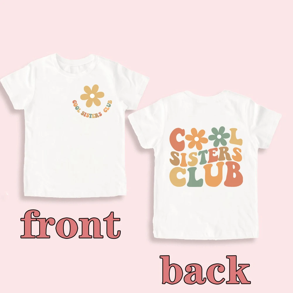 Camiseta Club de Hermana Mayor para niñas – Anuncio de bebé - imagen 5