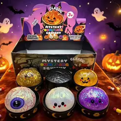 Juguete antiestrés sensorial de Halloween con forma de dumpling
