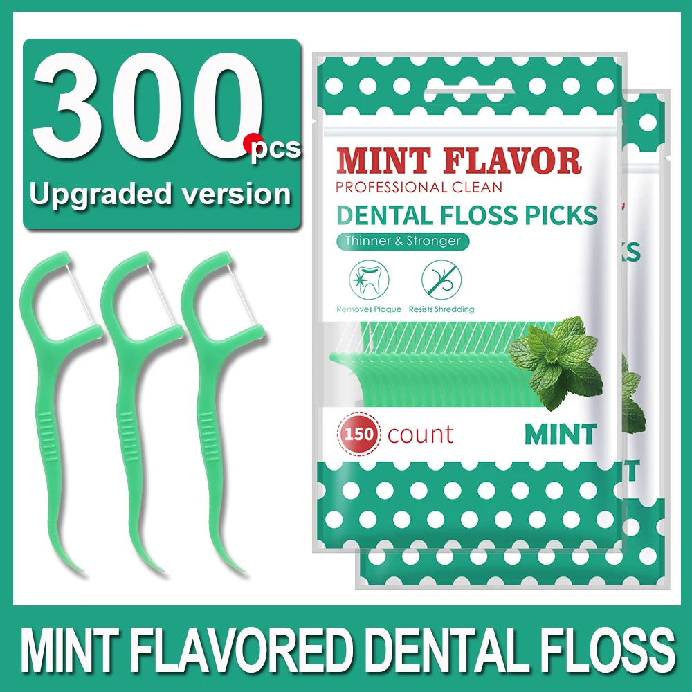 Hilo dental para ninos en palitos mentolados - Higiene diaria