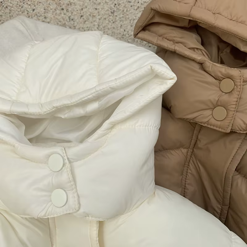 MILANCEL Parkas de invierno para niños con piel estilo coreano - imagen 5