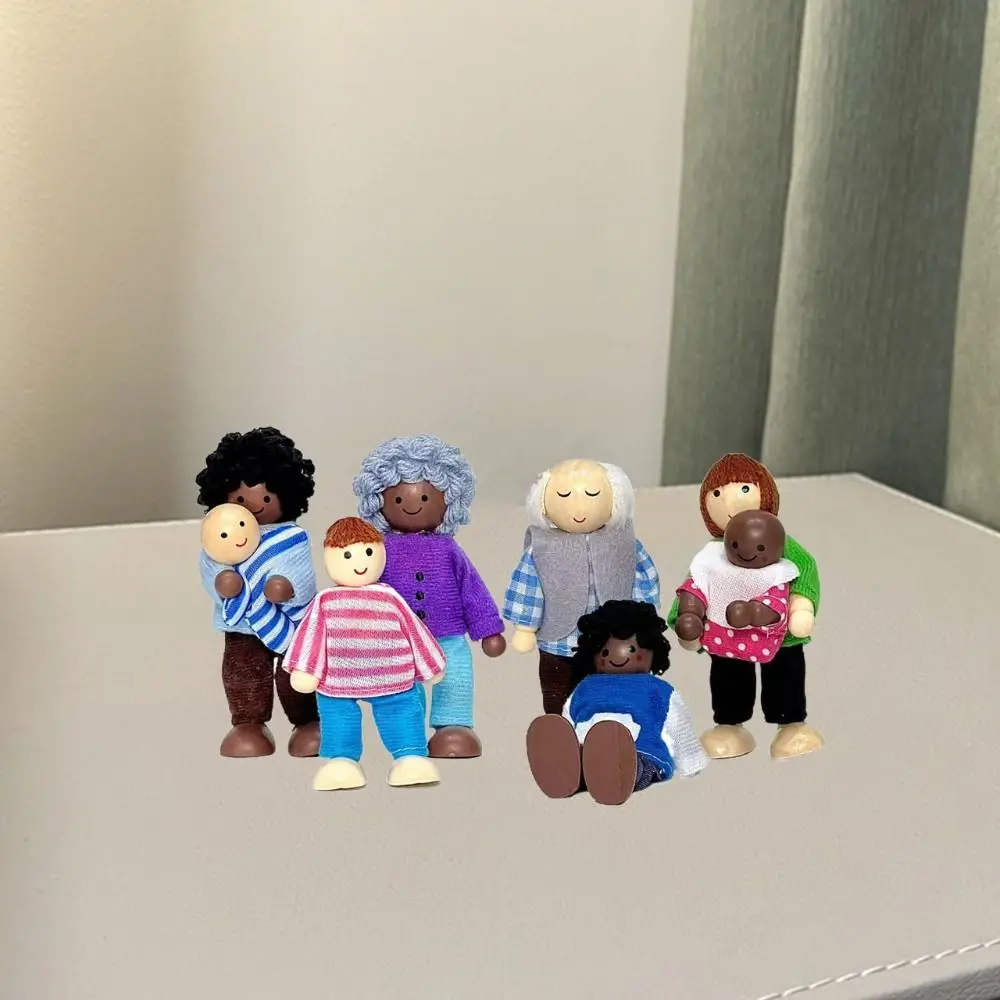 Juego de muebles madera en miniatura para contar historias - imagen 5